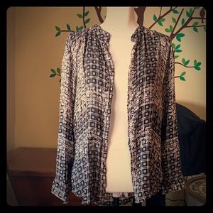 Free People ultra soft button down size small